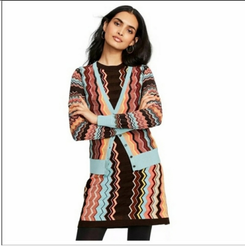 Missoni for Target Herringbone Button up Size S